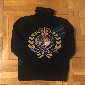 Ralph Lauren Mens Wool Knit Turtleneck